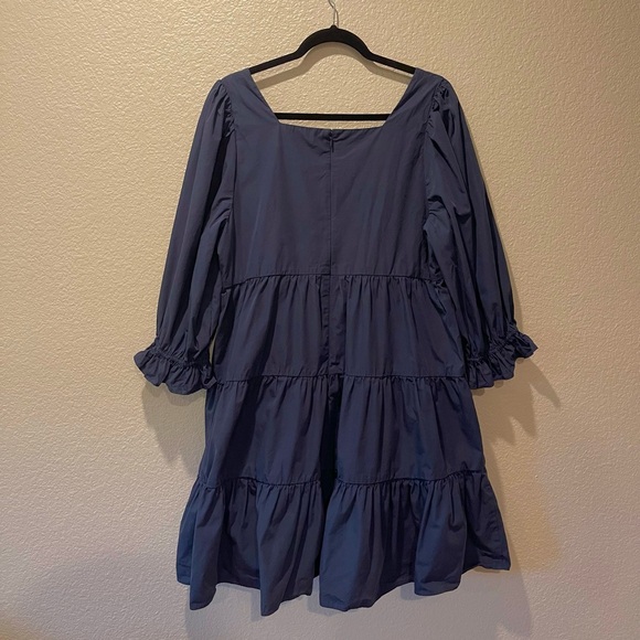 Madewell Poplin Lizzie Babydoll Dress - Picture 7 of 7